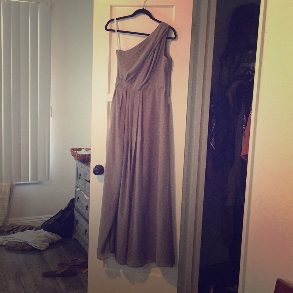 David’s Bridal Bridesmaid’s Dress